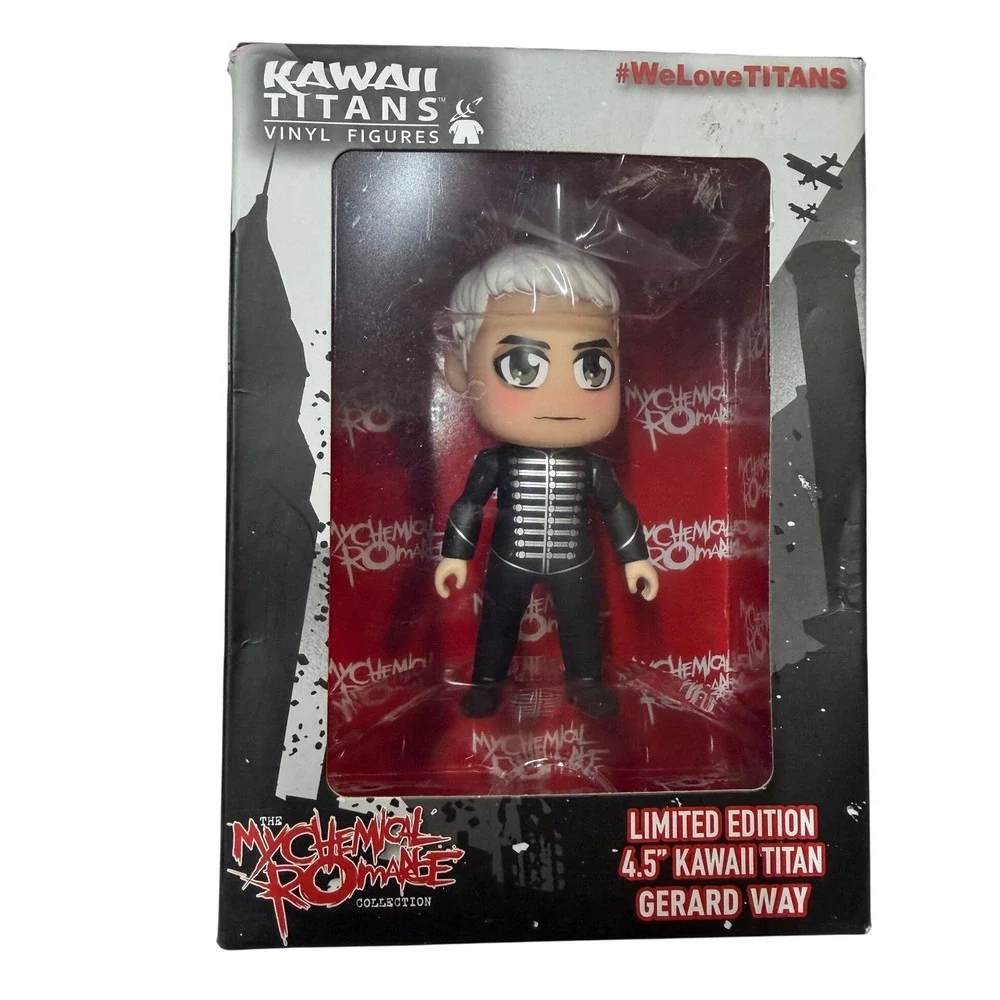 My Chemical Romance Kawaii Titans Gerard Way Vinyl Figure Limited Edition